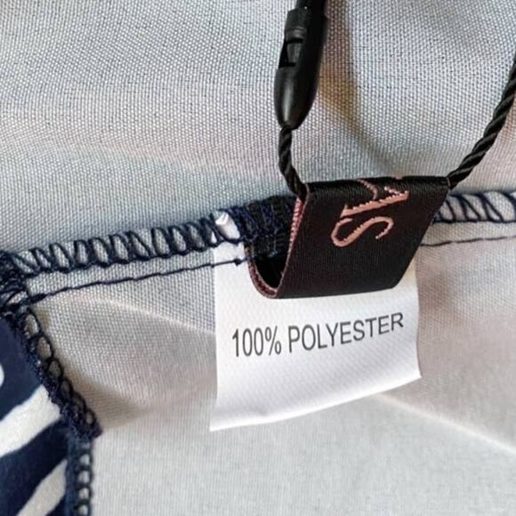 Paisley Blue & White Handkerchief Wrap Midi Skirt S NWT - Picture 10 of 12